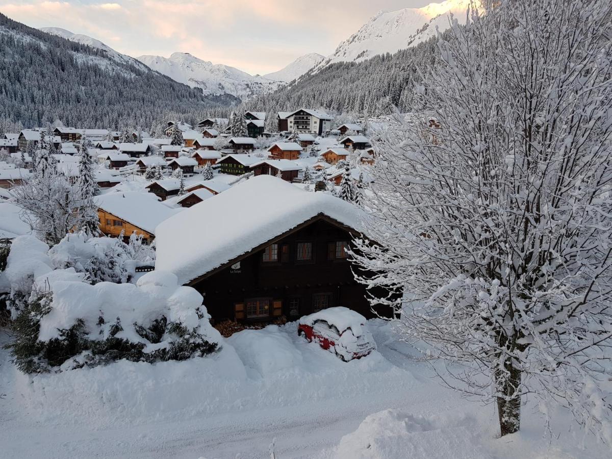 Le Castor Bed & Breakfast Morgins ภายนอก รูปภาพ